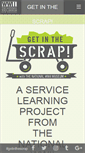 Mobile Screenshot of getinthescrap.org