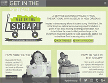 Tablet Screenshot of getinthescrap.org